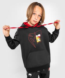 VENUM: ANGRY BIRDS SLIP-ON HOODIE - BARN - SVART