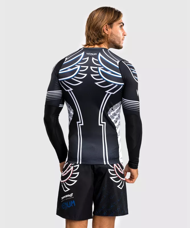 VENUM: x TEKKEN 8 - JIN KAZAMA RASHGUARD - BLÅ/SVART/VIT