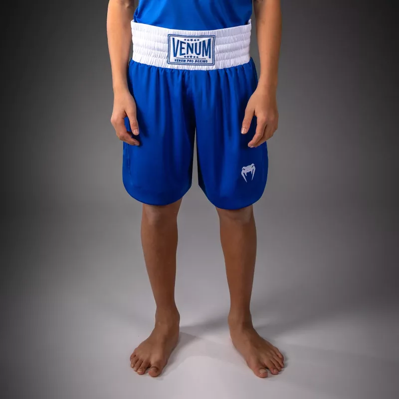 VENUM: CLASSIC KIDS BOXING SHORTS - BLÅ