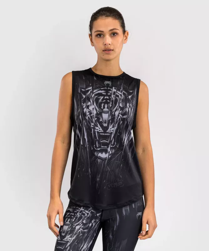 VENUM: TIGER WOMEN'S TANK TOP - BLACK/SILVER