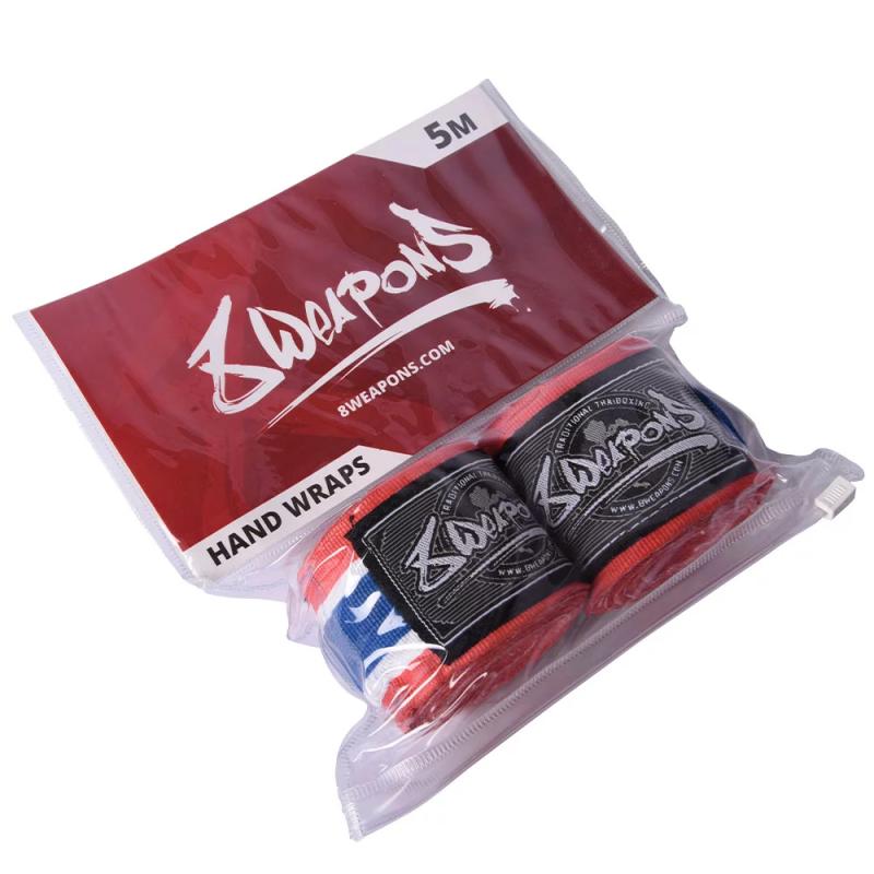 8 WEAPONS: BOXNINGSLINDOR SEMI STRETCH 5 METER - THAI