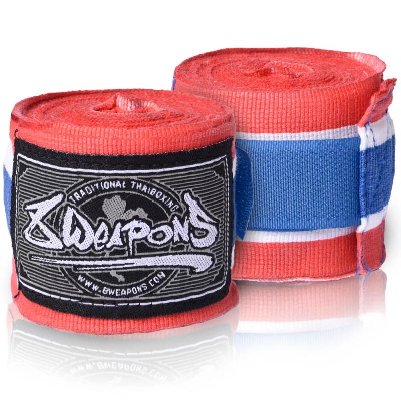 8 WEAPONS: BOXNINGSLINDOR SEMI STRETCH 5 METER - THAI