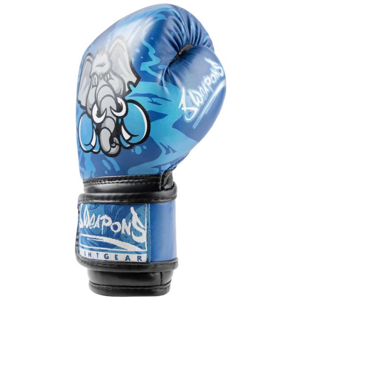 8 WEAPONS: KIDS JIPE BOXNINGSHANDSKAR - BLÅ