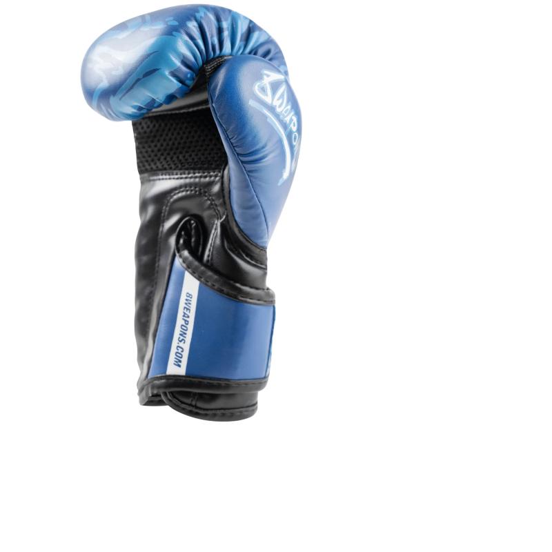 8 WEAPONS: KIDS JIPE BOXNINGSHANDSKAR - BLÅ