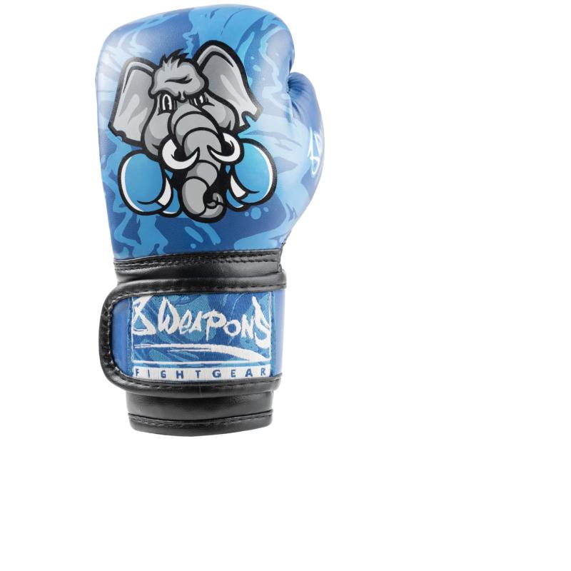 8 WEAPONS: KIDS JIPE BOXNINGSHANDSKAR - BLÅ