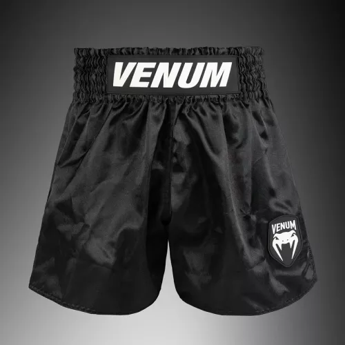 VENUM: CLASSIC EVO MUAY THAI SHORTS - SVART/VIT