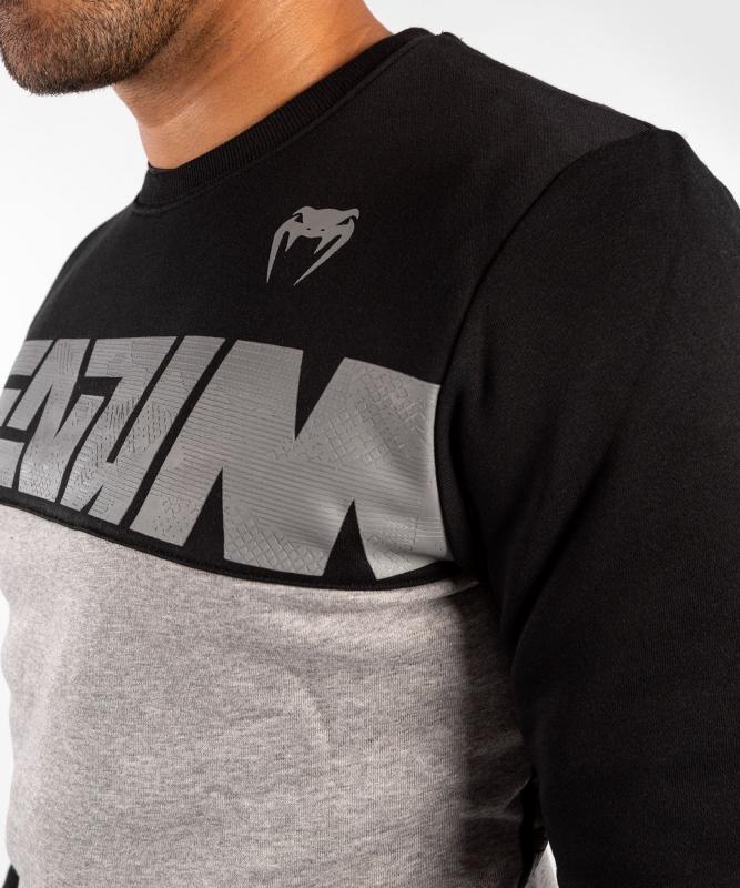 VENUM: CONNECT CREWNECK SWEATSHIRT - SVART / GRÅ