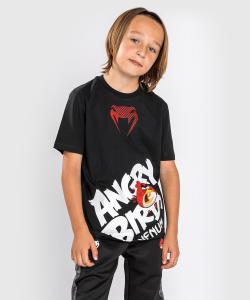 VENUM: ANGRY BIRDS GIANT T-SHIRT - BARN - SVART/RÖD