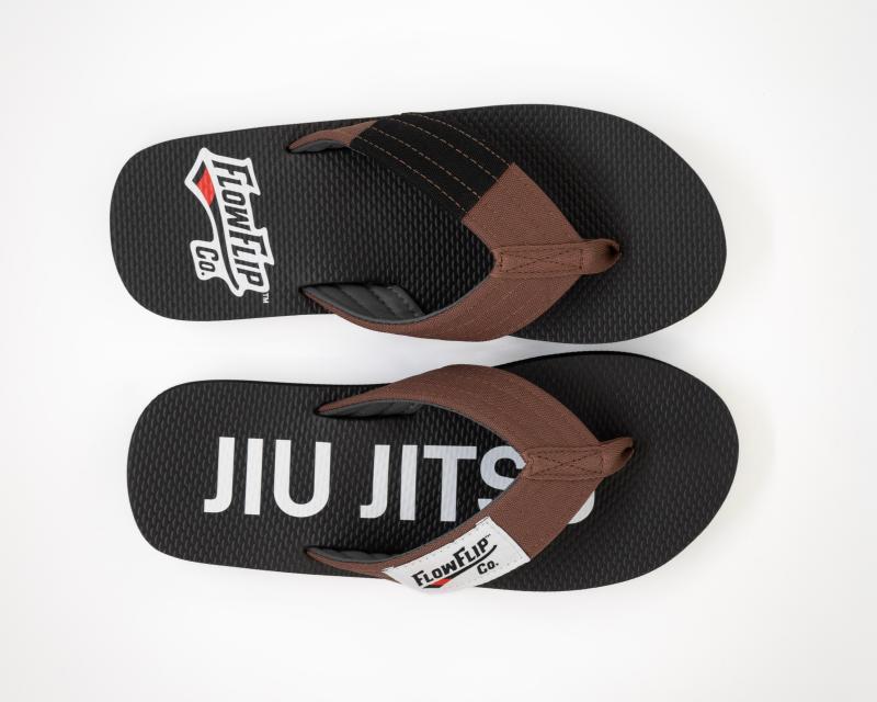 FLOWFLIP: JIU JITSU BRUN BÄLTE FLIP FLOPS