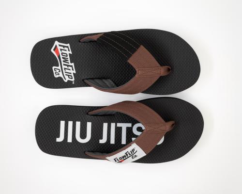 FLOWFLIP: JIU JITSU BRUN BÄLTE FLIP FLOPS