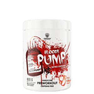 SWEDISH SUPPLEMENTS: BLOODY PUMP PEACH MANGO - 500 G