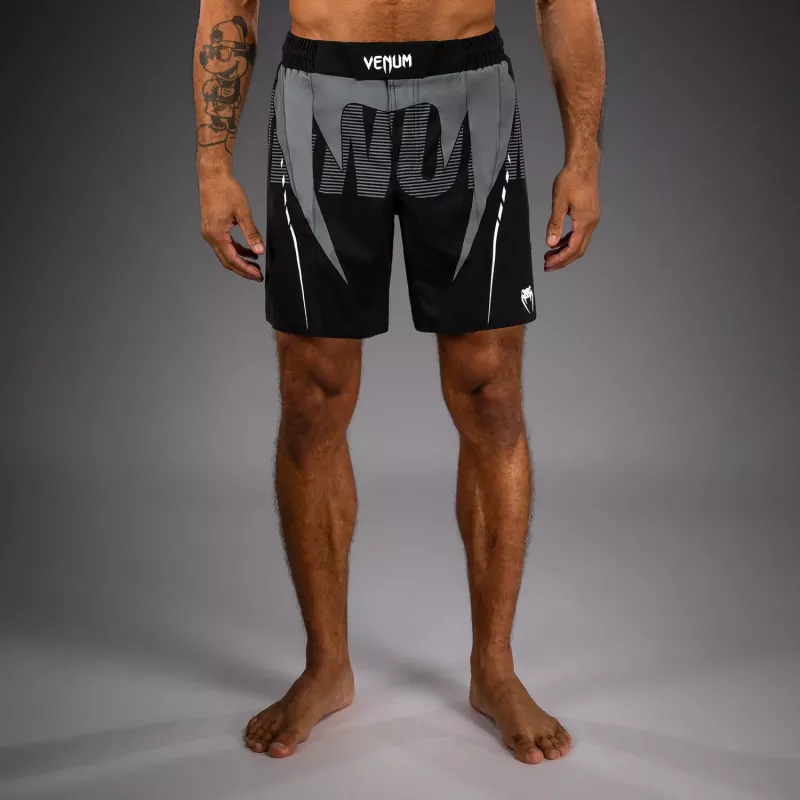 VENUM: ADRENALINE FIGHTSHORTS - BLACK / SILVER GREY
