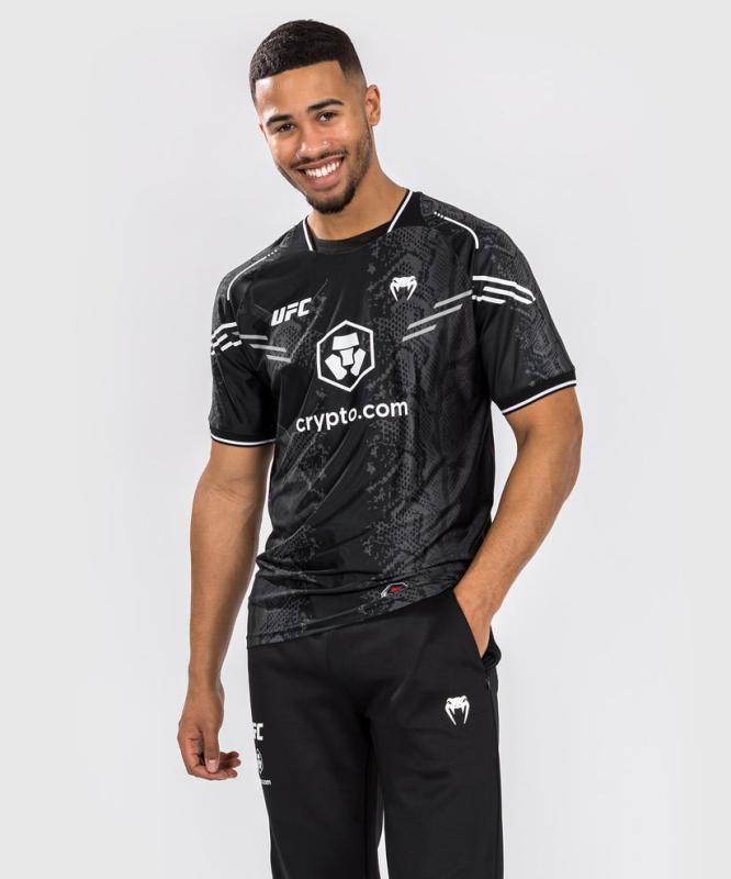 VENUM: UFC ADRENALINE AUTHENTIC FIGHT NIGHT MEN'S WALKOUT JERSEY - SVART