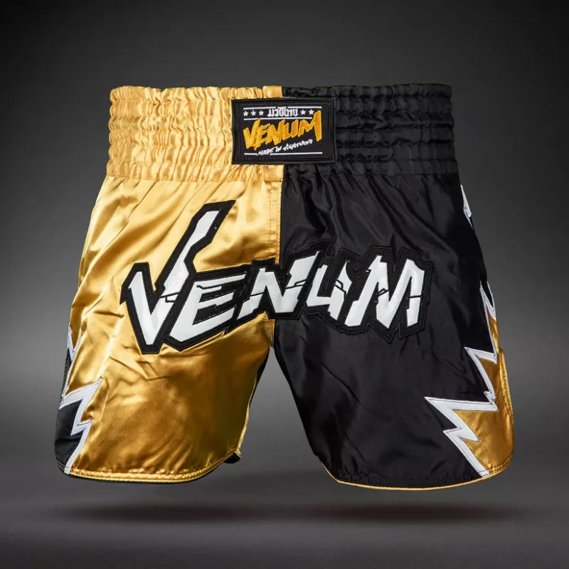 VENUM: INFERNO 2.0 MUAY THAI SHORTS - SVART/GULD