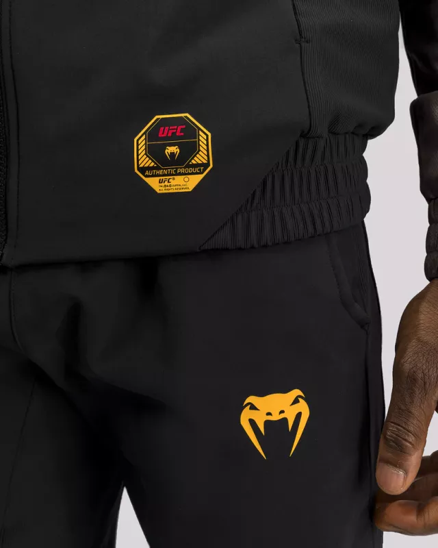 VENUM: UFC FUSION FIGHT WEEK MEN'S ZIP HOODIE - EARTHEN BROWN