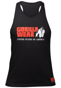GORILLA WEAR: CLASSIC TANK TOP - BLACK