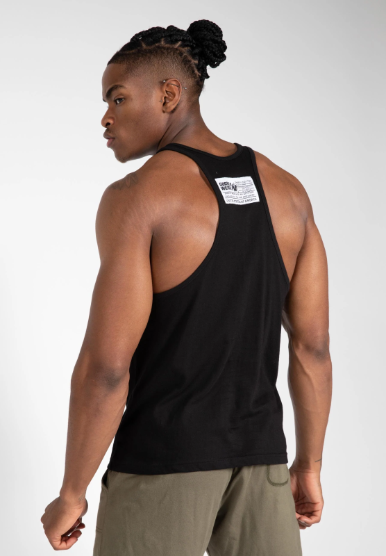 GORILLA WEAR: CLASSIC TANK TOP LINNE - BLACK