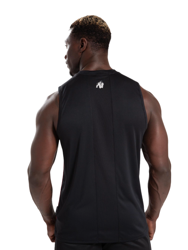 GORILLA WEAR: BROXTON TANK TOP - SVART