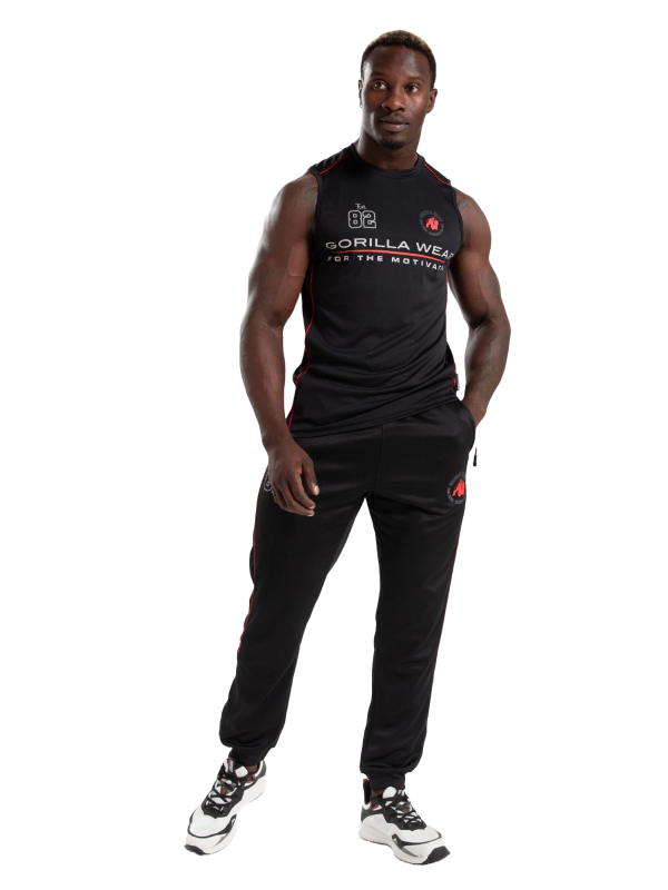 GORILLA WEAR: BROXTON TANK TOP - SVART