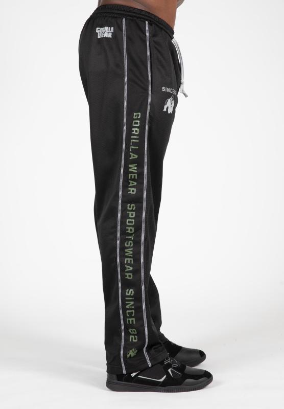 GORILLA WEAR: FUNCTIONAL MESH BYXOR - SVART/GRÖN