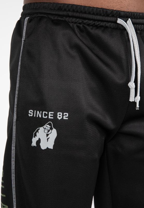 GORILLA WEAR: FUNCTIONAL MESH BYXOR - SVART/GRÖN