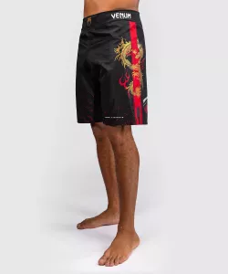 VENUM: x TEKKEN 8 - MARSHALL LAW FIGHT SHORTS - BLACK/RED/GOLD