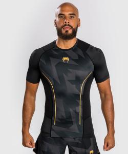 VENUM: RAZOR RASHGUARD KORTA ÄRMAR - SVART/GULD