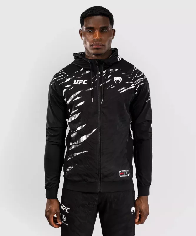 VENUM: UFC FUSION AUTHENTIC FIGHT NIGHT MEN'S WALKOUT HOODIE - SVART