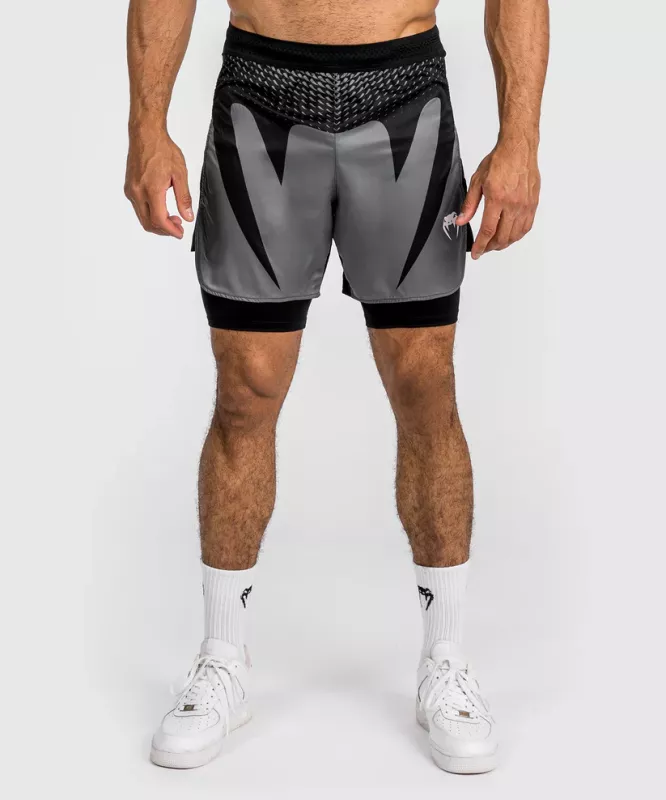 VENUM: ATTACK MEN'S FIGHT SHORTS - BLACK