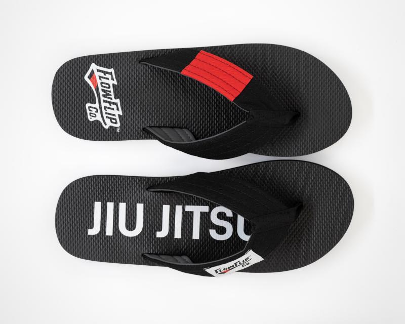 FLOWFLIP: JIU JITSU SVART BÄLTE FLIP FLOPS 