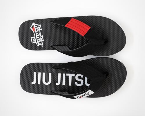 FLOWFLIP: JIU JITSU SVART BÄLTE FLIP FLOPS 