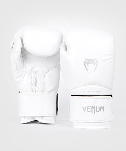 VENUM: CONTENDER 1.5 BOXING GLOVES - WHITE/SILVER