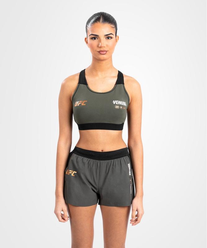 VENUM: UFC ADRENALINE FIGHT WEEK WOMEN'S PERFORMANCE SHORTS - KHAKI