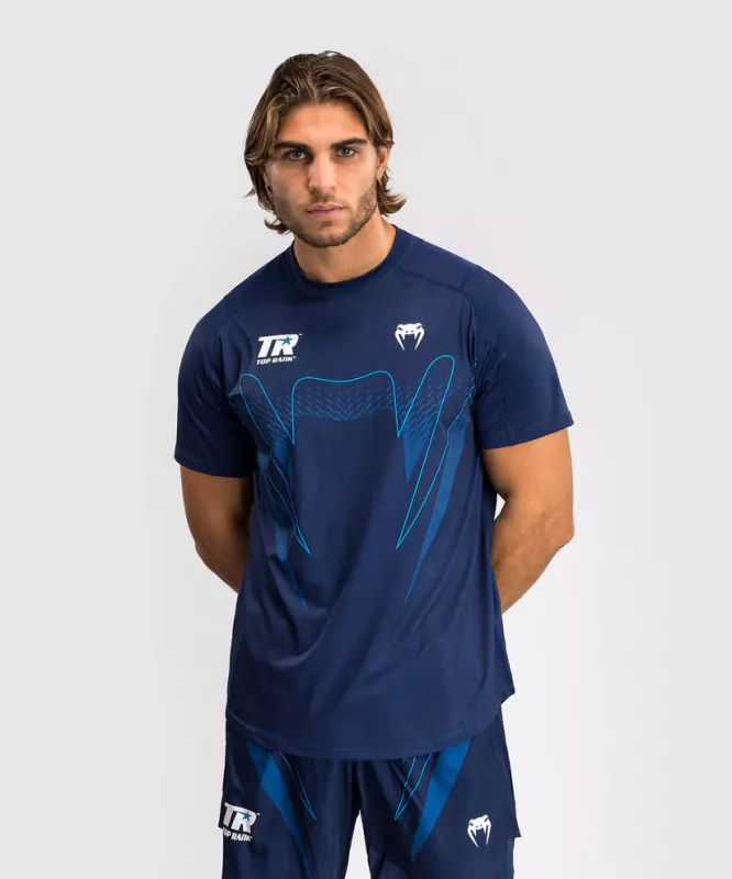 VENUM: x TOP RANK ORIGINAL MEN'S DRY TECH SHIRT - NAVY BLUE