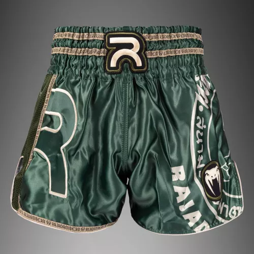 VENUM: X RAJADAMNERN MUAY THAI SHORTS - MILITARY GREEN