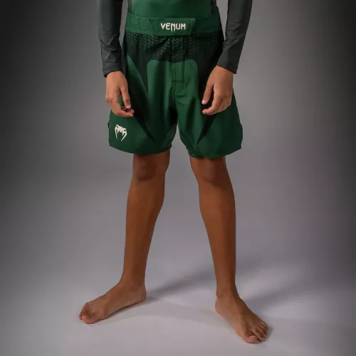 VENUM: ATTACK KIDS FIGHTSHORTS - FOREST / OFF / WHITE / GREEN