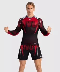 VENUM: ADRENALINE MEN'S LONG SLEEVE RASHGUARD - RED