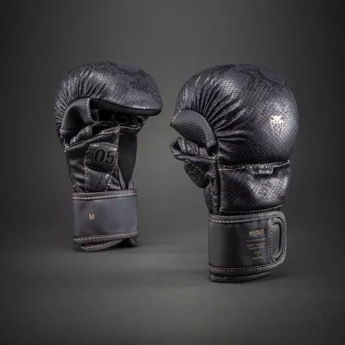VENUM: IMPACT EVO SCALES MMA SPARRING GLOVES - MÖRKLILA