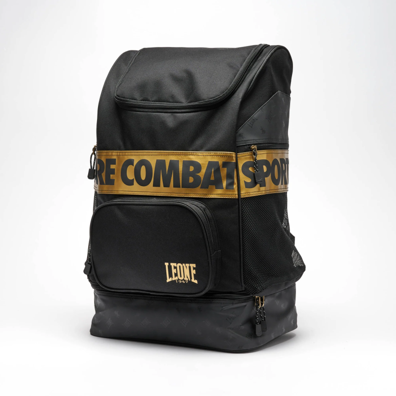 LEON 1947: ZAINO DNA BACKPACK - BLACK/GOLD