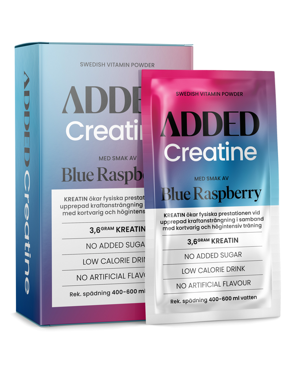 ADDED: CREATINE BLUE RASBERRY 10 PORTIONER