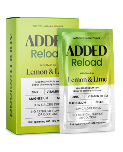 ADDED: RELOAD LEMON/LIME 10 PORTIONER