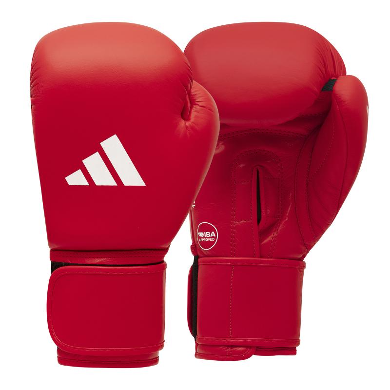 ADIDAS: IBA BOXING GLOVES - RED