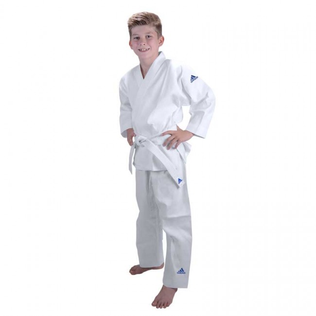 ADIDAS: JUNIOR JUDODRÄKT J181 - VIT