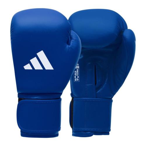 ADIDAS: WORLD BOXING BOXNINGSHANDSKAR - BLÅ