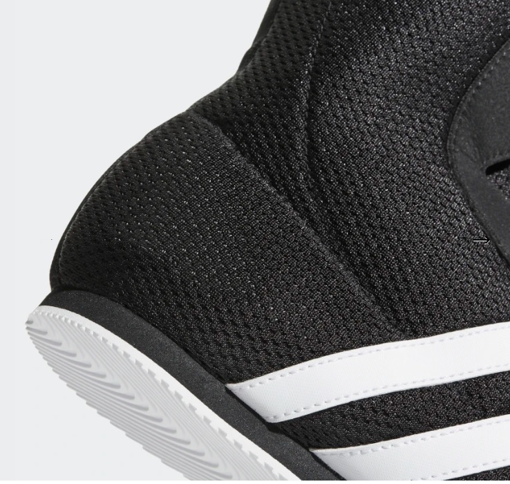 ADIDAS: BOX HOG 2 BOXNINGSSKOR - SVART/VIT