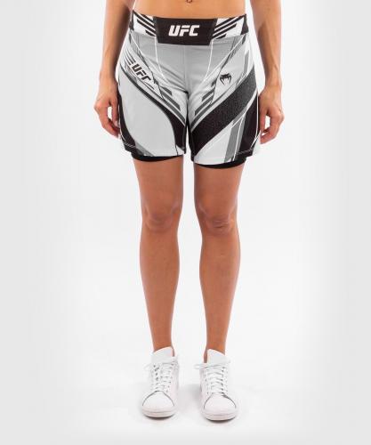VENUM: UFC AUTHENTIC FIGHT NIGHT WOMEN'S SHORTS - LONG FIT - WHITE