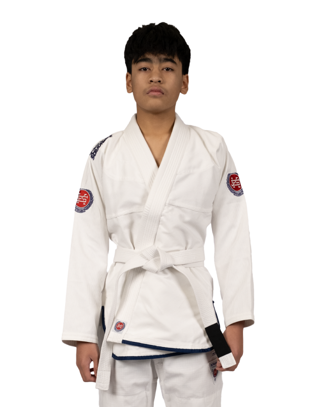 SCRAMBLE: ATHLETE KIDS BJJ GI - WHITE