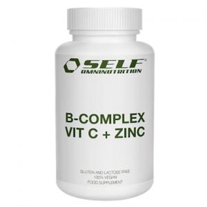 SELF: B-COMPLEX VITAMIN C + ZINC - 60 kapslar