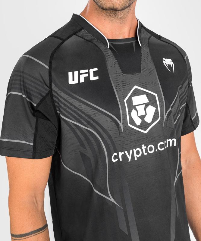 VENUM: UFC AUTHENTIC FIGHT NIGHT 2.0 MEN'S WALKOUT JERSEY - SVART