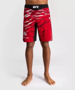VENUM: UFC FUSION AUTHENTIC FIGHT NIGHT MEN'S FIGHT SHORTS - LONG FIT - RED